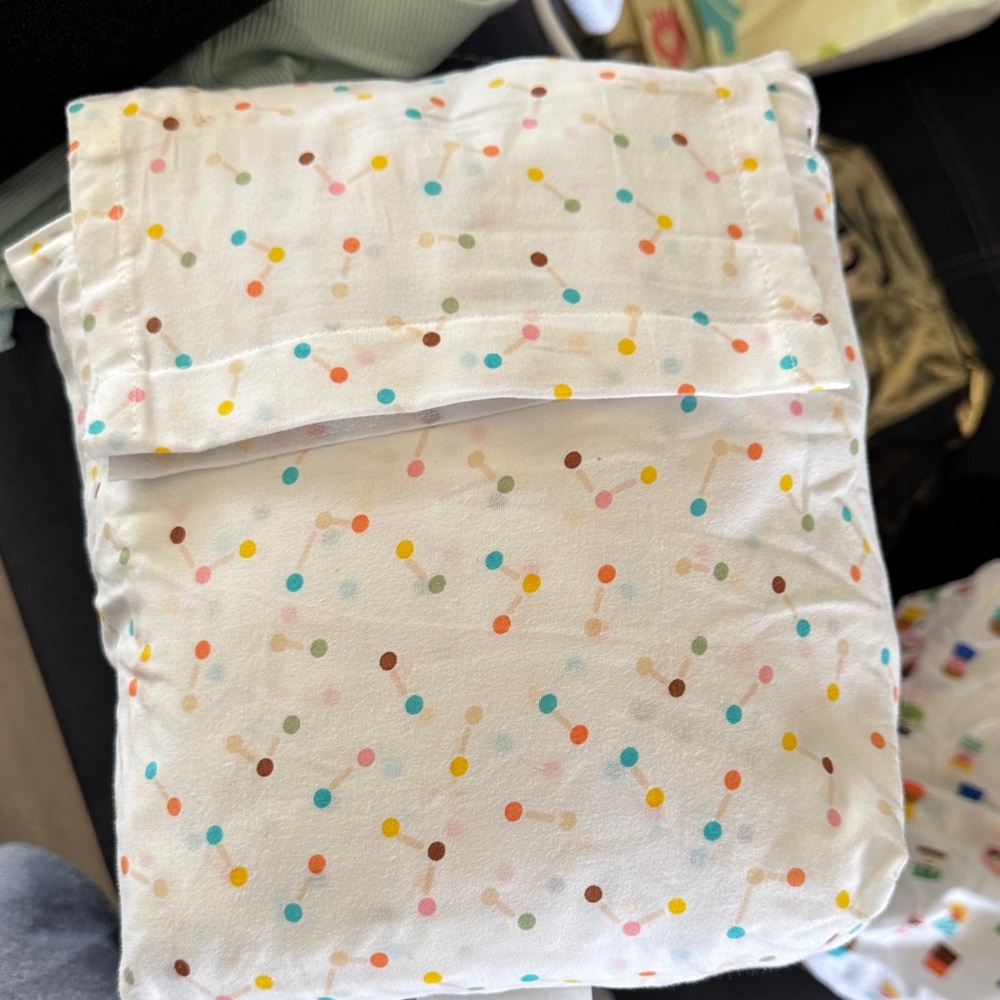 Target Multicolor Polka Dot Twin Sheet Set
